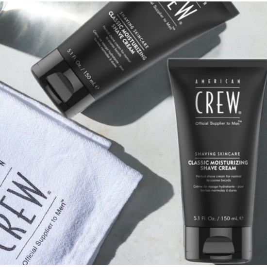 Увлажняющий крем для бритья MOISTURIZING SHAVE CREAM American Crew 150 мл 