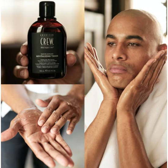 Восстанавливающий лосьон после бритья REVITALIZING TONER American Crew 150 мл 