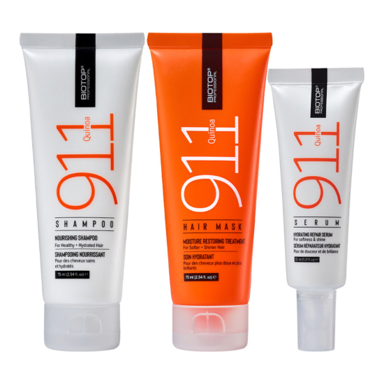 Дорожній набір для волосся Travel Quinoa 911 Biotop