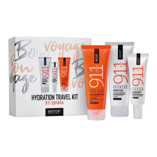 Дорожній набір для волосся Travel Quinoa 911 Biotop