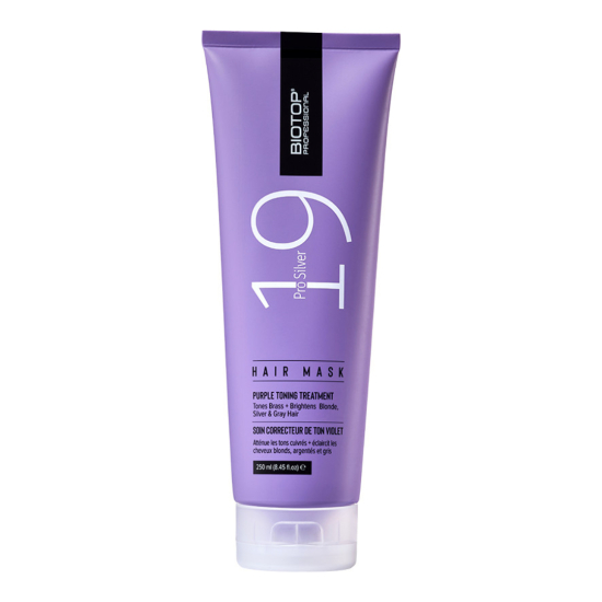Маска для нейтрализации желтизны волос Pro Silver 19 Biotop