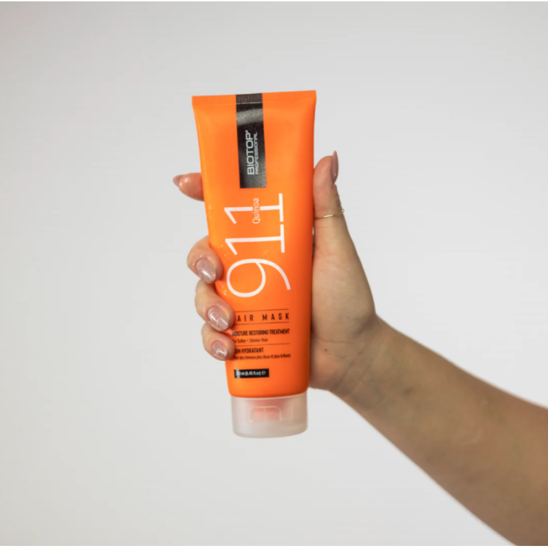 Маска для волос с протеинами киноа 911 Quinoa Biotop