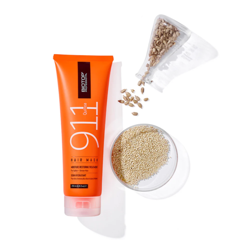 Маска для волос с протеинами киноа 911 Quinoa Biotop