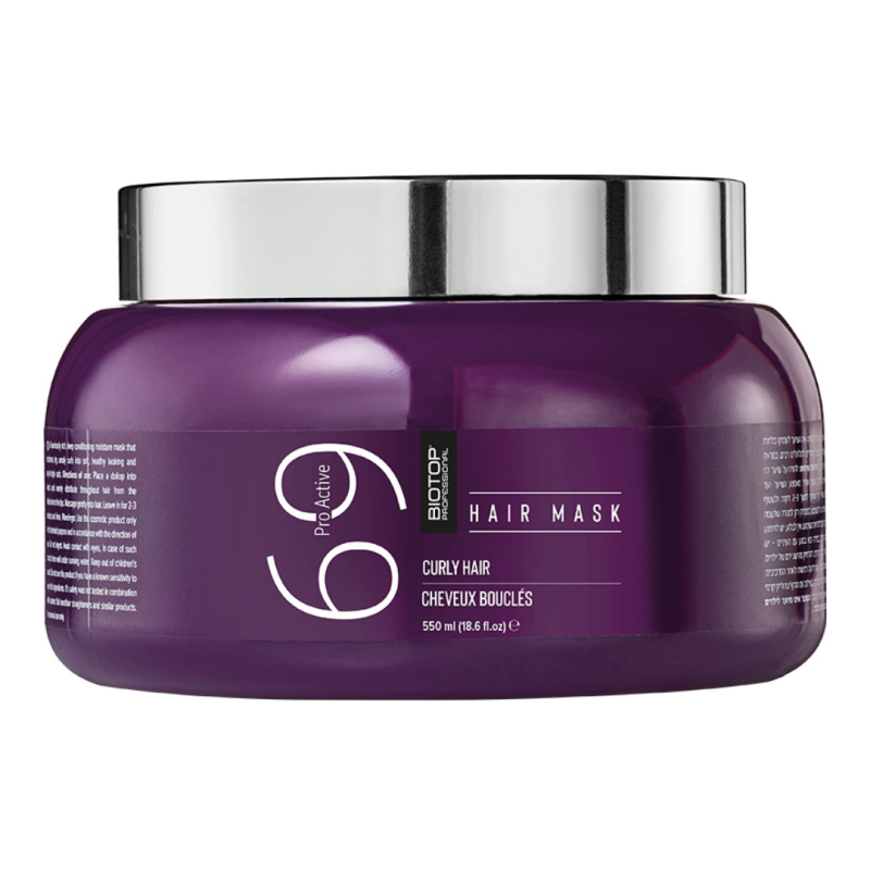 Маска для кучерявого волосся Pro Active 69 Biotop 550 мл