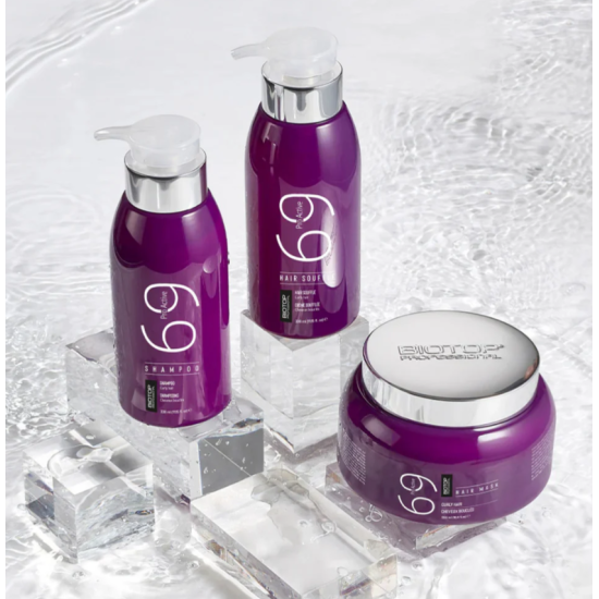 Маска для кучерявого волосся Pro Active 69 Biotop 550 мл