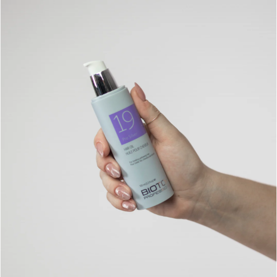 Масло для волос с фиолетовым оттенком Pro Silver 19 Biotop 100 мл