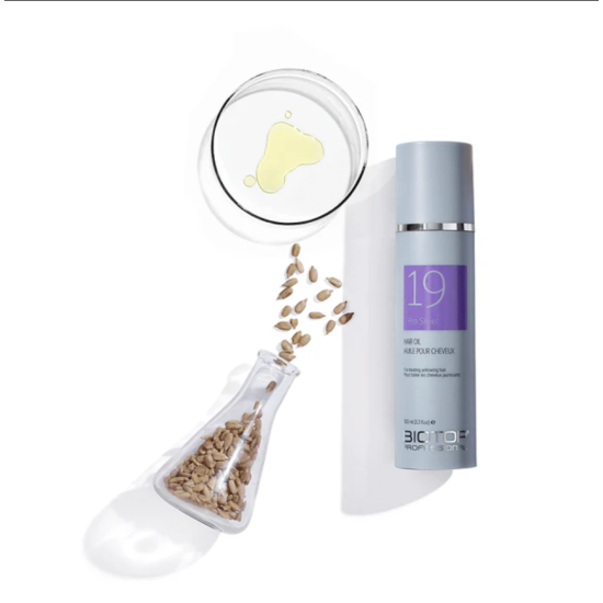 Масло для волос с фиолетовым оттенком Pro Silver 19 Biotop 100 мл