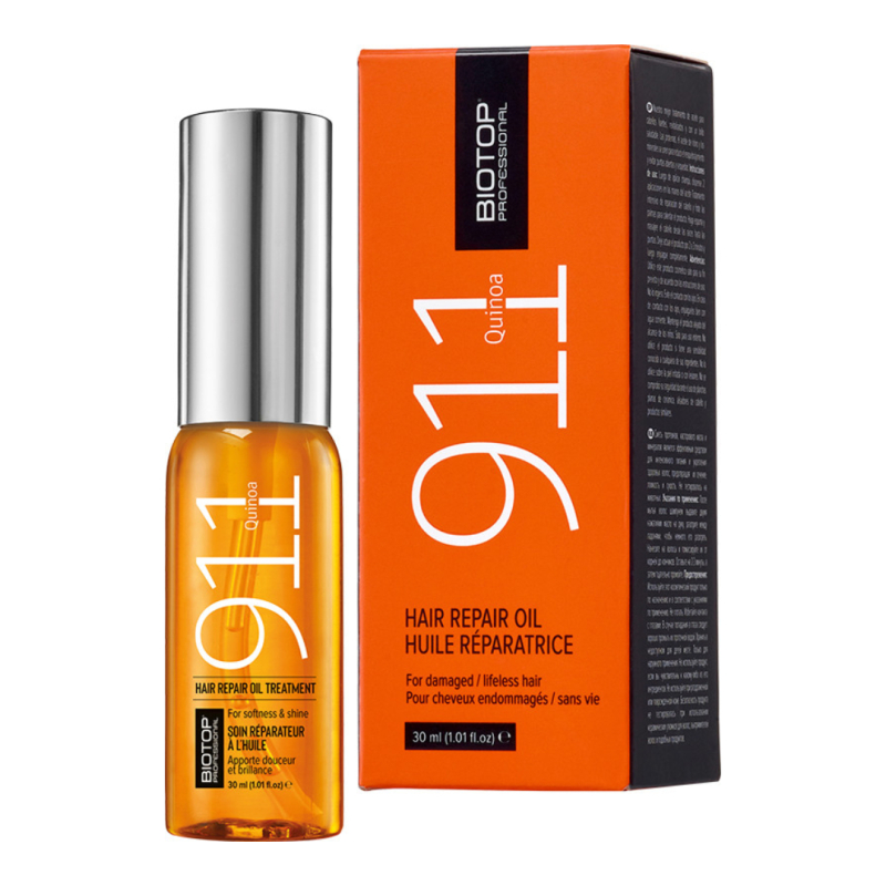 Олія для волосся з протеїнами кіноа 911 Quinoa Biotop 30 мл