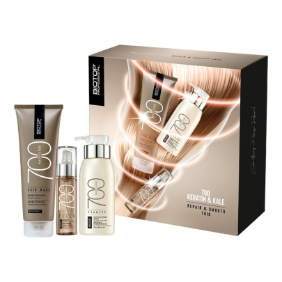 Набір для волосся Holiday з кератином Keratin + Kale 700 Biotop