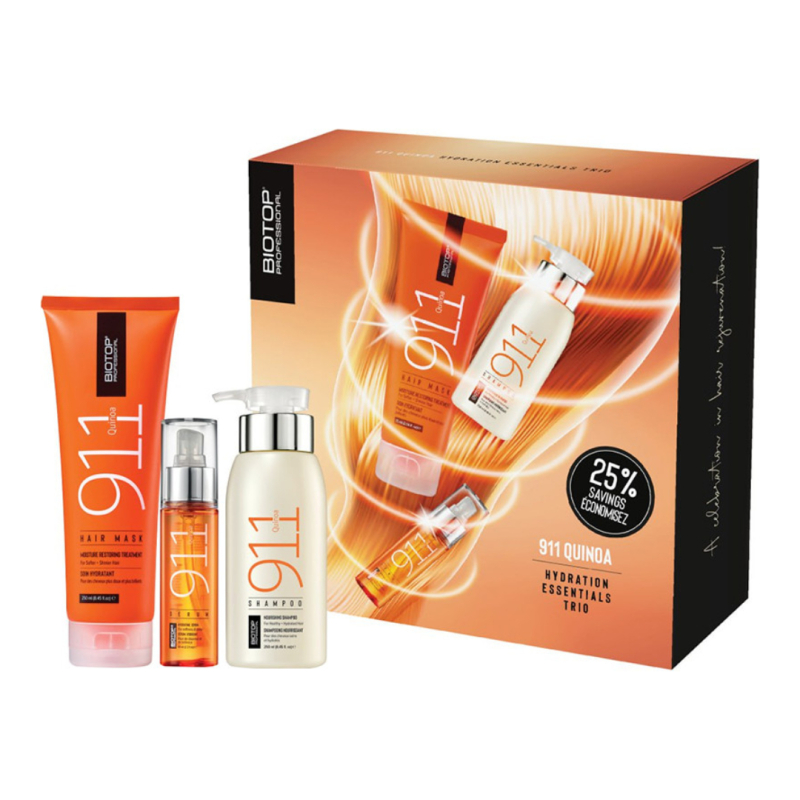 Набір для волосся з протеїнами кіноа Holiday Quinoa 911 Biotop