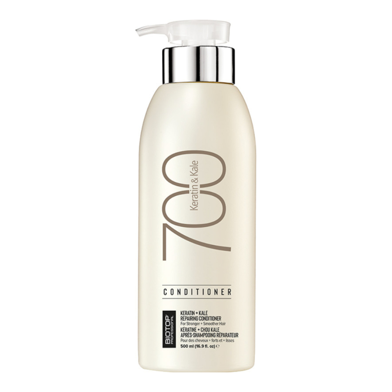 Розгладжуючий кондиціонер для волосся Keratin + Kale 700 Biotop