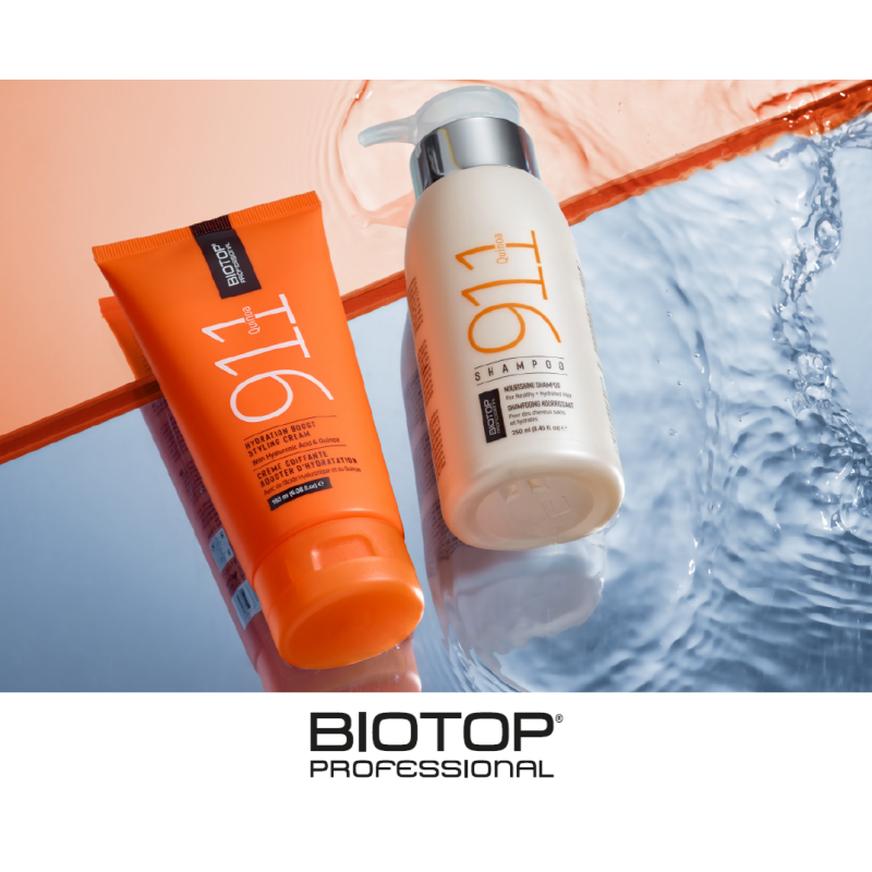 Шампунь для волосся з протеїнами кіноа 911 Quinoa Biotop