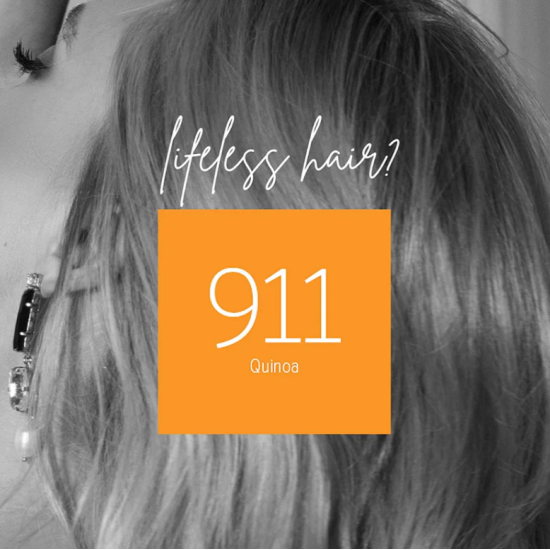 Шампунь для волосся з протеїнами кіноа 911 Quinoa Biotop