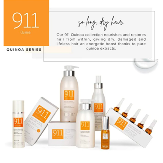 Шампунь для волосся з протеїнами кіноа 911 Quinoa Biotop