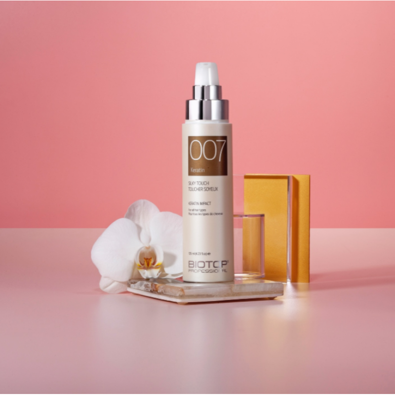 Сыворотка для укладки волос с кератином Silky Touch 007 Biotop 125 мл