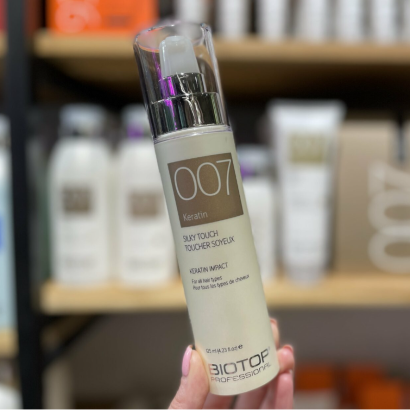 Сыворотка для укладки волос с кератином Silky Touch 007 Biotop 125 мл