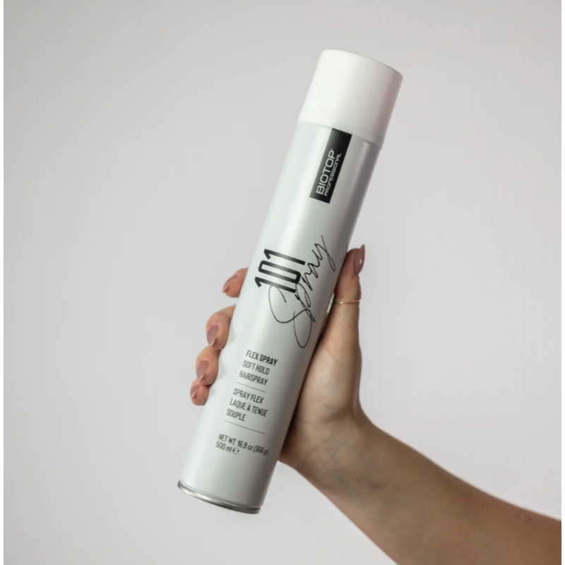 Спрей для волосся гнучкої фіксації Flex Spray 101 Biotop 500 мл