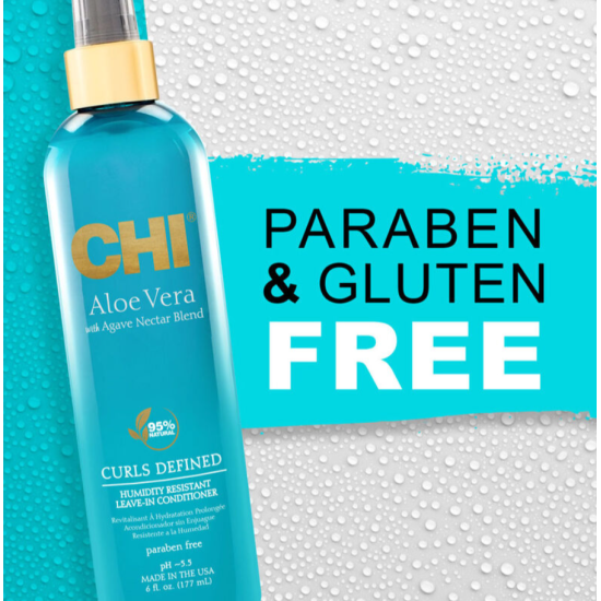 Кондиціонер незмивний з анти-фриз ефектом Aloe Vera CHI 177 мл