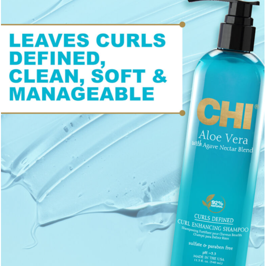 Олія для кучерявого волосся з алое віра Aloe Vera CHI 89 мл