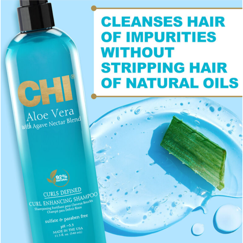 Олія для кучерявого волосся з алое віра Aloe Vera CHI 89 мл
