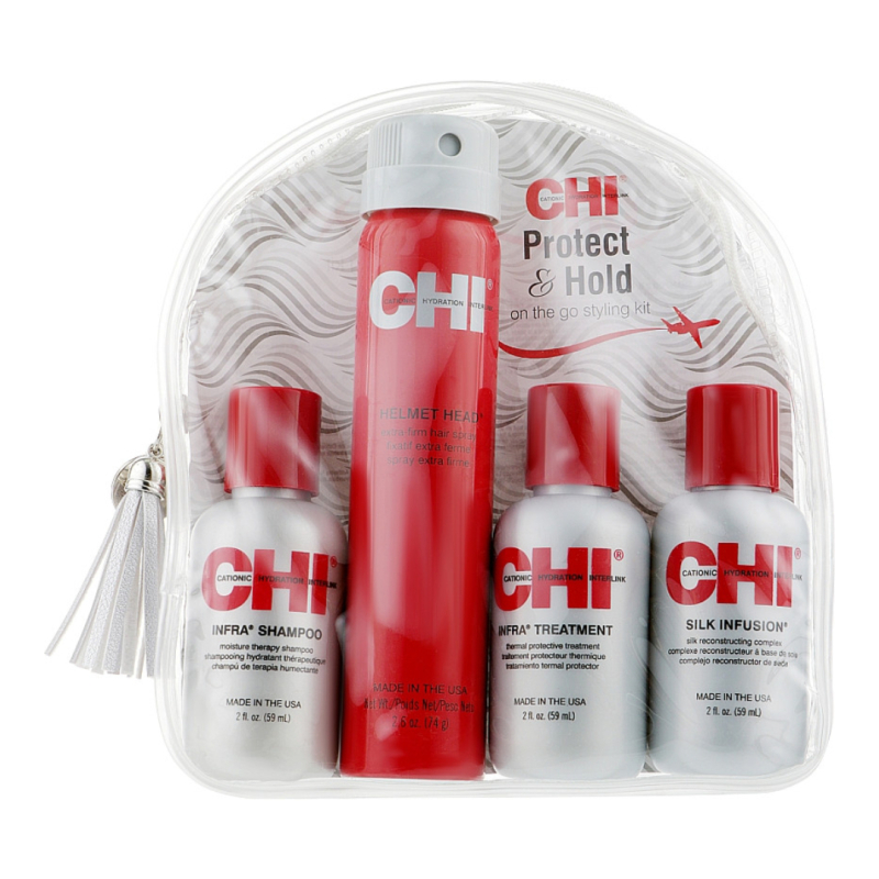 Набор для ухода за волосами Protect and Hold Kit CHI
