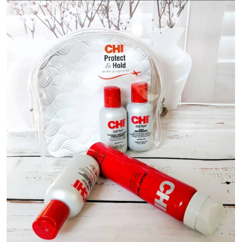 Набор для ухода за волосами Protect and Hold Kit CHI