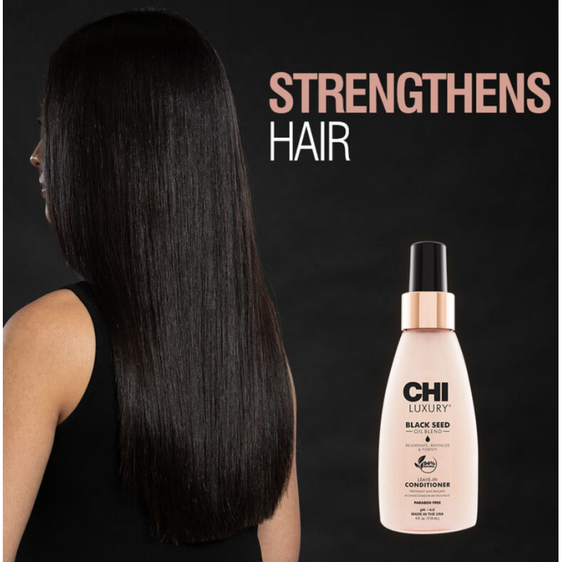 Незмивний кондиціонер з маслом чорного кмину Luxury Black Seed Oil CHI 118 мл