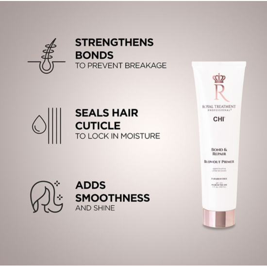 Праймер захисний для пошкодженого волосся Bond Repair Royal Treatment CHI 148 мл
