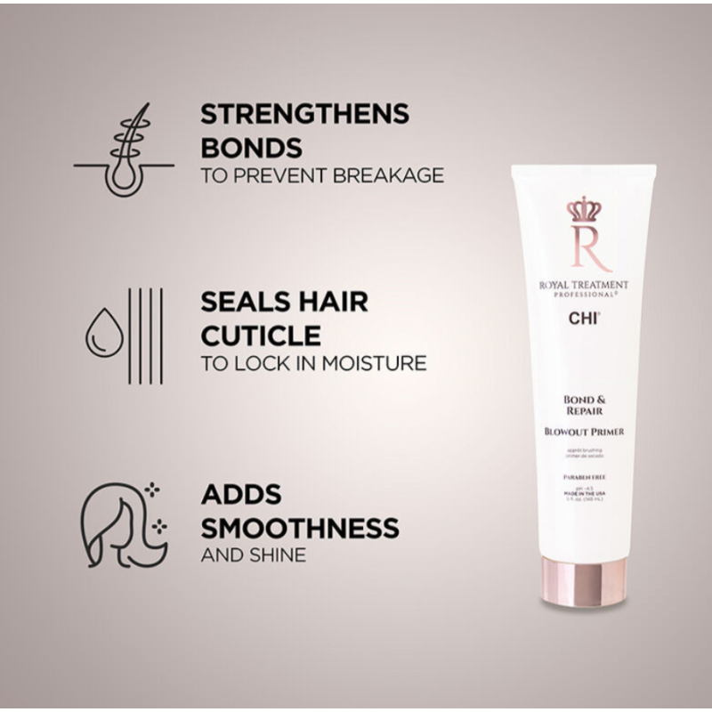 Праймер захисний для пошкодженого волосся Bond Repair Royal Treatment CHI 148 мл