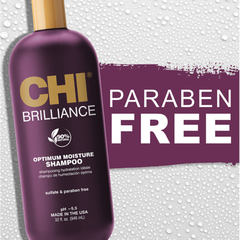 Шампунь для пошкодженого волосся Deep Brilliance Optimum Moisture Shampoo CHI