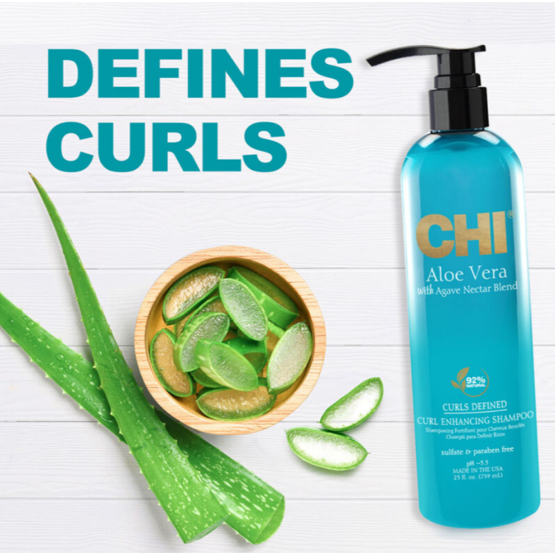 Шампунь для вьющихся волос с алоэ вера Aloe Vera Shampoo CHI