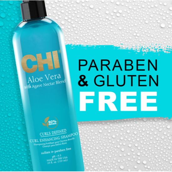 Шампунь для вьющихся волос с алоэ вера Aloe Vera Shampoo CHI