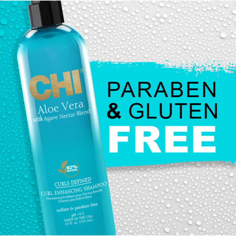 Шампунь для вьющихся волос с алоэ вера Aloe Vera Shampoo CHI