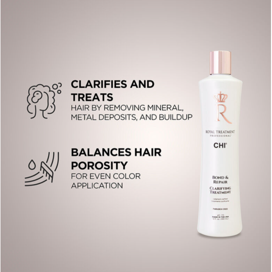 Шампунь очищающий для волос Bond Repair Clarifying Royal Treatment CHI