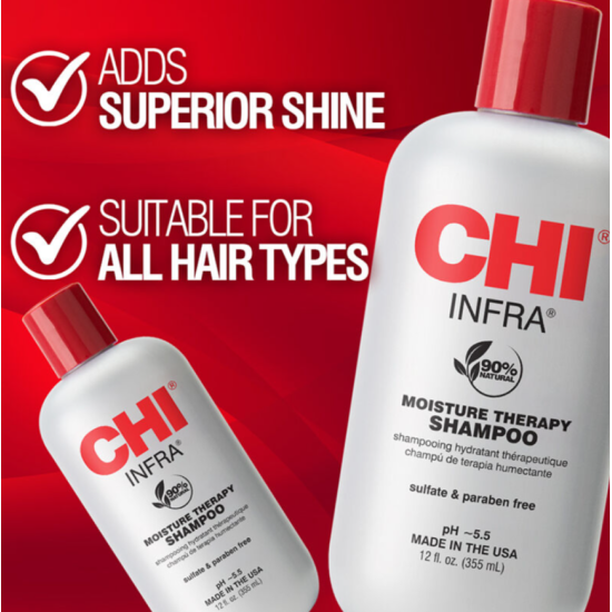 Шампунь зволожуючий для волосся Infra Moisture Therapy Shampoo CHI