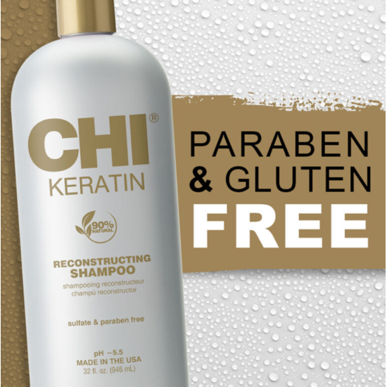 Шампунь восстанавливающий с кератином Keratin Shampoo CHI