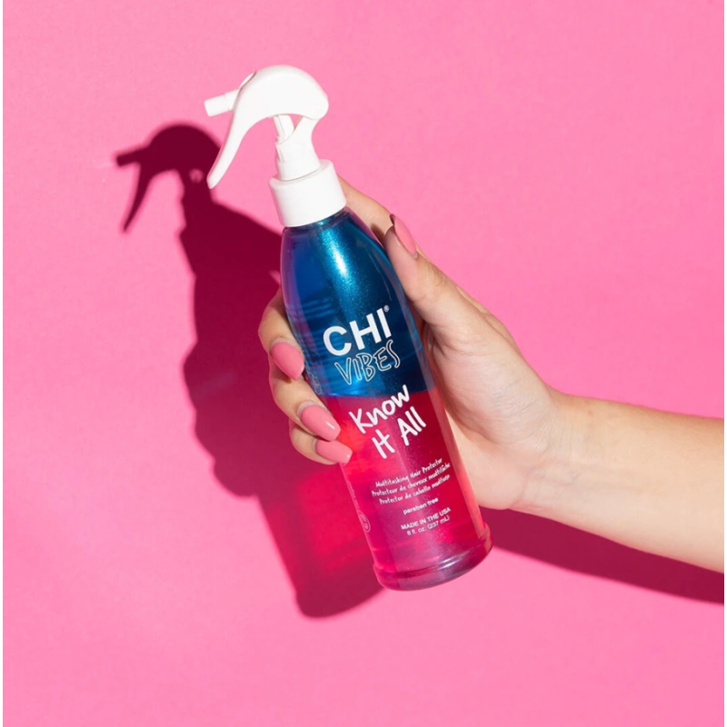 Спрей багатофункціональний для захисту волосся Know It All 21-в-1 Vibes CHI