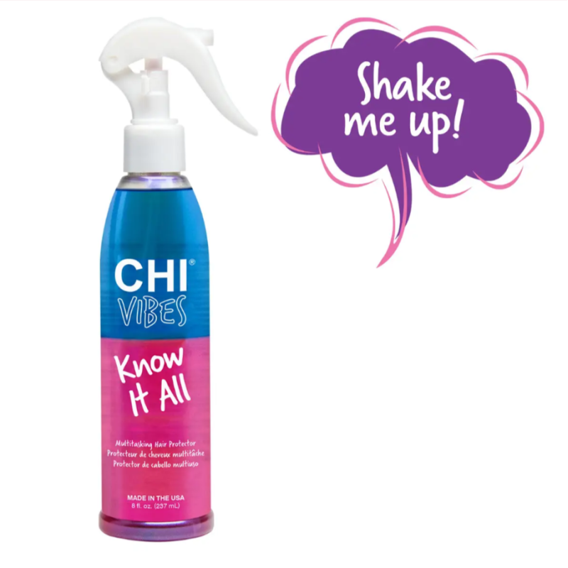 Спрей багатофункціональний для захисту волосся Know It All 21-в-1 Vibes CHI