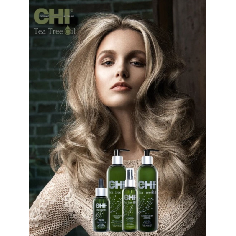 Спрей заспокійливий для шкіри голови з олією чайного дерева Tea Tree Oil CHI 89 мл