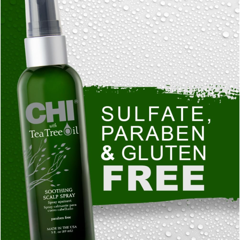 Спрей заспокійливий для шкіри голови з олією чайного дерева Tea Tree Oil CHI 89 мл