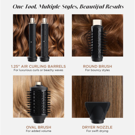 Стайлер-щетка многофункциональный профессиональный Volcanic Lava LAVA AIR GLAM CHI