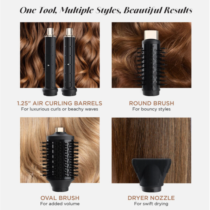 Стайлер-щетка многофункциональный профессиональный Volcanic Lava LAVA AIR GLAM CHI