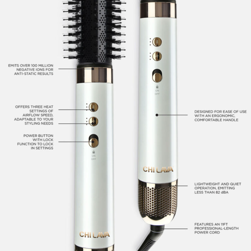 Стайлер-щетка многофункциональный профессиональный Volcanic Lava LAVA AIR GLAM CHI