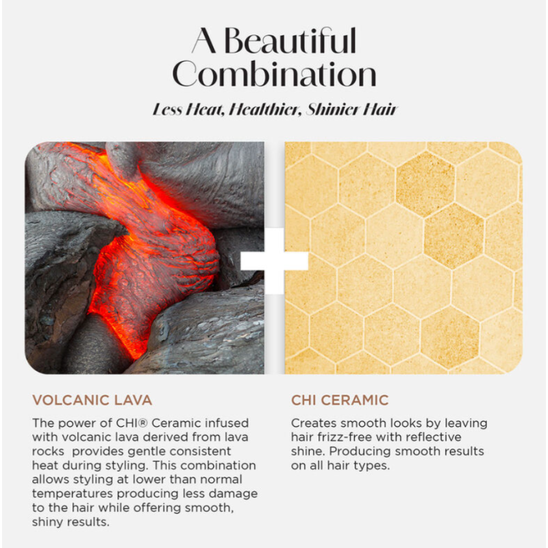 Стайлер-щетка многофункциональный профессиональный Volcanic Lava LAVA AIR GLAM CHI
