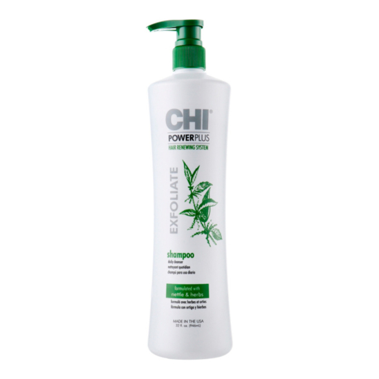 Стимулюючий шампунь-ексфоліант Power Plus Exfoliate CHI