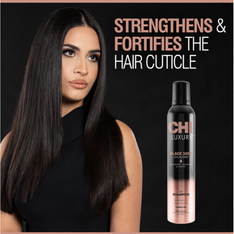 Сухой шампунь с маслом черного тмина Luxury Black Seed Oil CHI 150 г