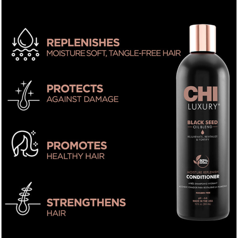 Увлажняющий кондиционер с маслом черного тмина Luxury Black Seed Oil CHI