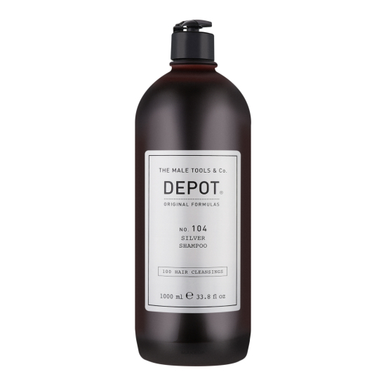 Шампунь для седых и светлых волос No.104 Silver Shampoo DEPOT