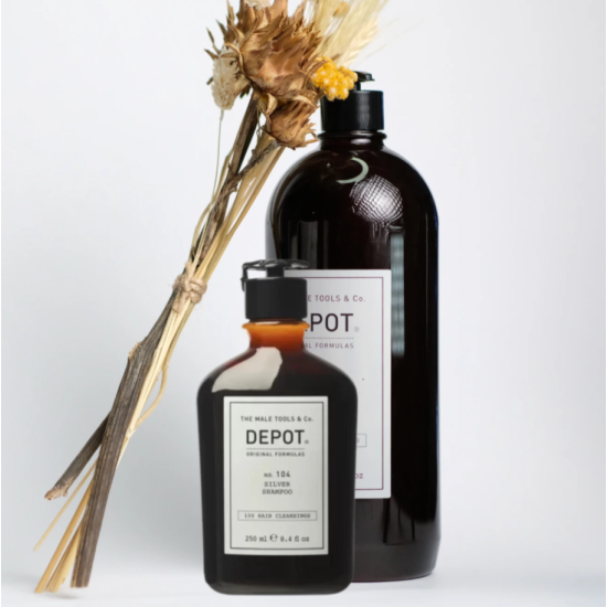 Шампунь для седых и светлых волос No.104 Silver Shampoo DEPOT