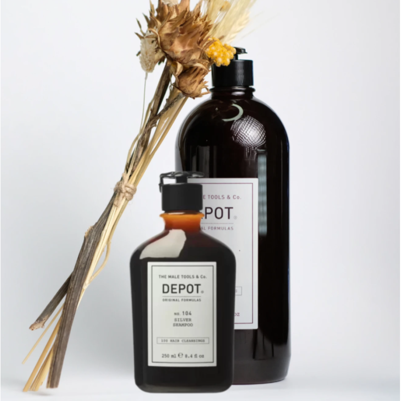 Шампунь для седых и светлых волос No.104 Silver Shampoo DEPOT